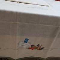  tovaglie di puro lino da 12 con tovaglioli 