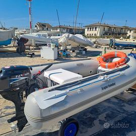 Gommone 3 mt completo di motore nuovo