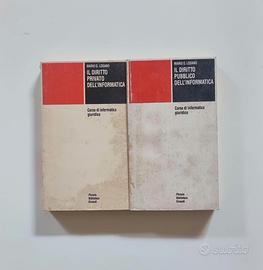 Diritto dell'informatica - Losano (2 Volumi)