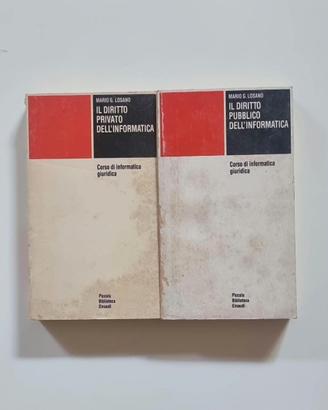 Diritto dell'informatica - Losano (2 Volumi)