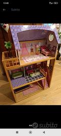 Casa delle bambole in legno Kinderkraft