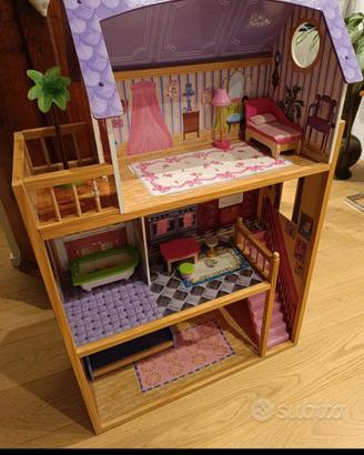 Casa delle bambole in legno Kinderkraft