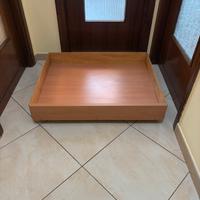 Cassettone sotto letto fatto a mano