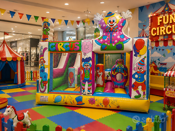Multiattività Gonfiabili x Parchi Gioco x Bambini