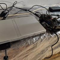 PS2 Slim Argento 