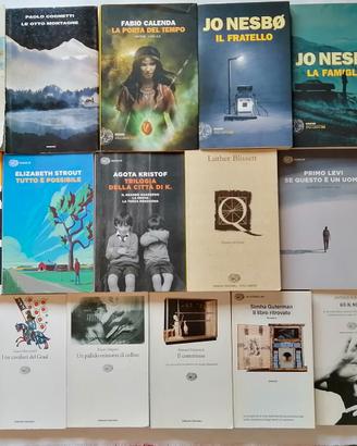 Lotto 23 romanzi narrativa Einaudi
