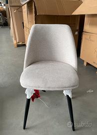 Sedie in tessuto idrorepellente