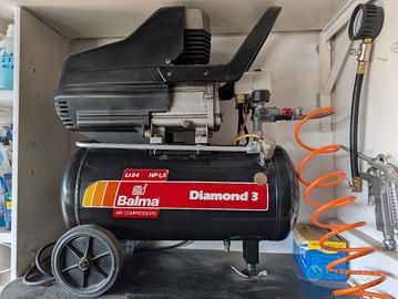 compressore 24 LT HP 1.5 Balma diamond 2