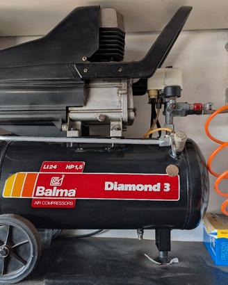 compressore 24 LT HP 1.5 Balma diamond 2