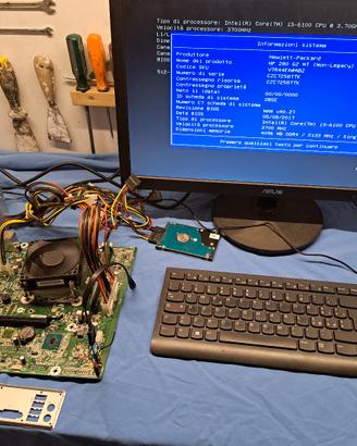 Scheda Madre Hp model. HP 280 G2 FX ISL-1 completa