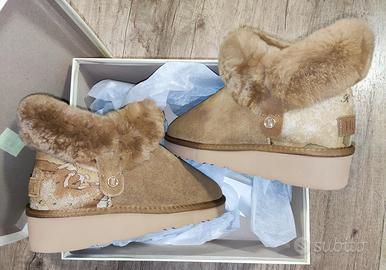 Stivaletti donna - 1st Class- Beige 