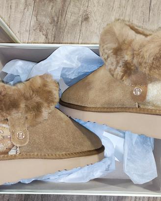 Stivaletti donna - 1st Class- Beige 