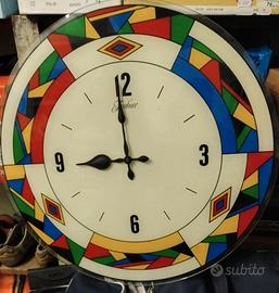 orologio a parete in vetro 