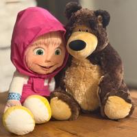 GIOCATTOLI GIOCHI PELUCHE MASHA ORSO (NUOVI)