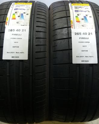 2 GOMME 265 40 21 PIRELLI BR1925