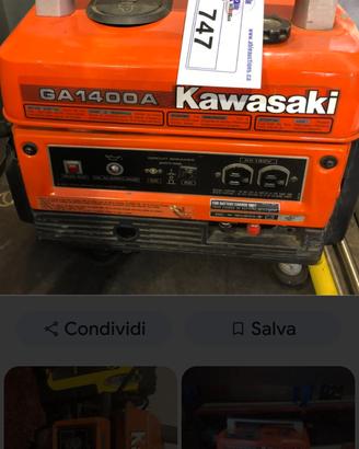 generatore di corrente Kawasaki 