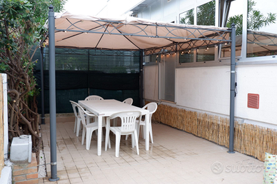 Bilocale con giardino