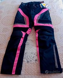 pantaloni moto donna