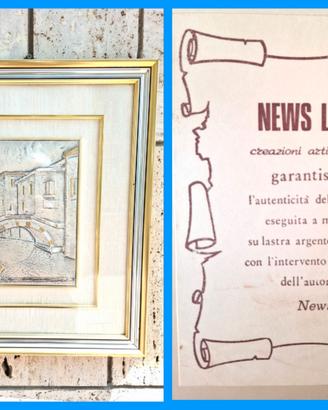 FUORIGROTTA QUADRO ARGENTO 925.