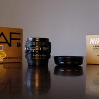 Nikon Af Nikkor  35mm f2 D - Nital con paraluce