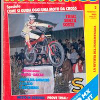 rivista MOTOCROSS numero 2 del 1985