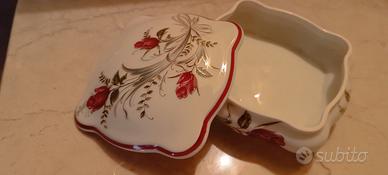 Portagioie in porcellana di Limoges