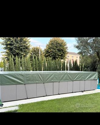  piscina laghetto dolcevita diva 8 x 4 metri