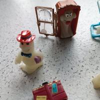 Set 8 pezzi serie fantasmini collezione Kinder1995