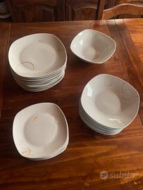 Set piatti porcelana x 12