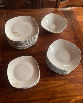 Set piatti porcelana x 12