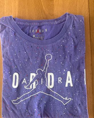 T-shirt Jordan viola 10 12 anni