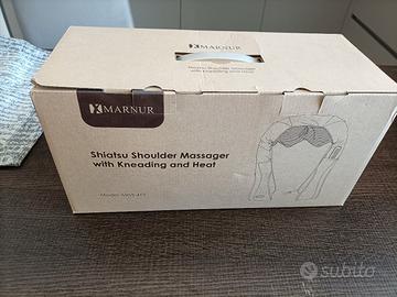 shiatsu shoulder massagger with kneading and hear