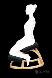 Sedia inginocchiata ergonomica ENMSPLUS