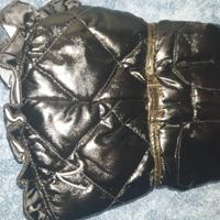 piumino nero per cani 