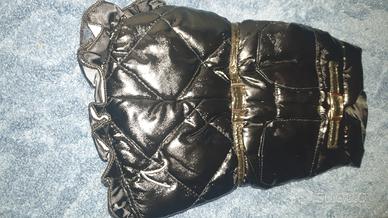 piumino nero per cani 