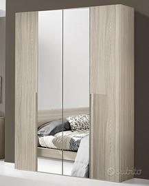 Armadio 4 ante con specchi