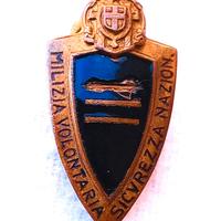 Distintivo epoca fascista di grado Centurione MVSN