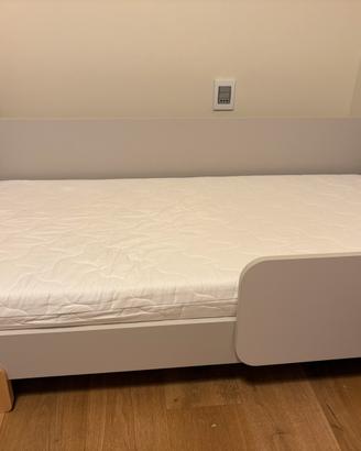 Letto bambino trasformabile cancello + materasso