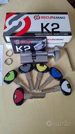 Cilindro europeo Securemme K2P