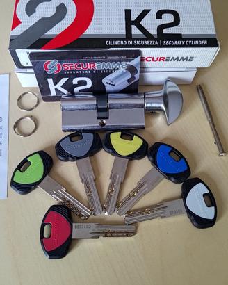 Cilindro europeo Securemme K2P