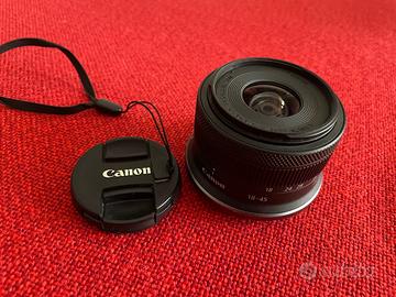 CANON mirrorless obiettivo 18-45