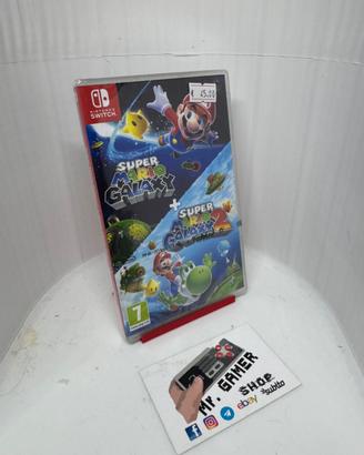 Super Mario Galaxy+Super Mario Galaxy 2 NUOVO