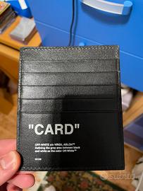 Portacarte Off-White