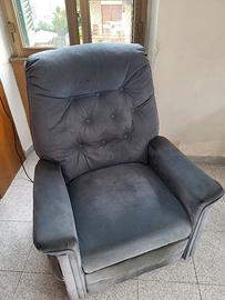 poltrona reclinabile massaggiante