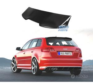 SPOILER AUDI A3 8PA SPORTBACK 03-12 LOOK RS3 NERO 