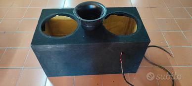 box sub woofer doppio 32cm