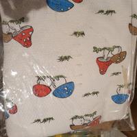 copriletto con disegno dei Puffi