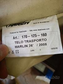 telo copribarca marlin 26'