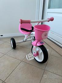 Chicco U-Go trike pink wave, triciclo bimba rosa.