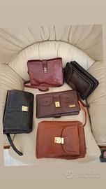 pochette pelle vintage 